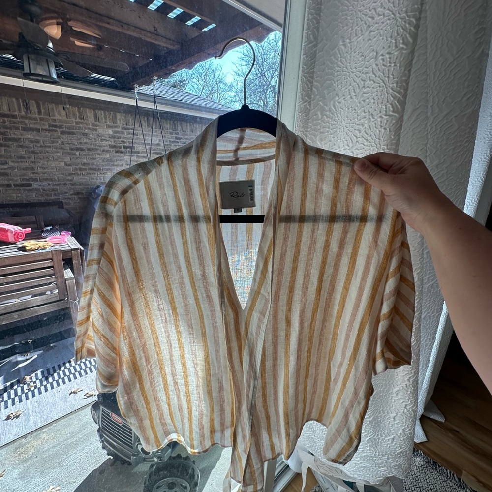 Rails June Linen Top